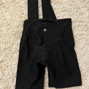 lululemon mapped out high rise 28" tights size 2 black